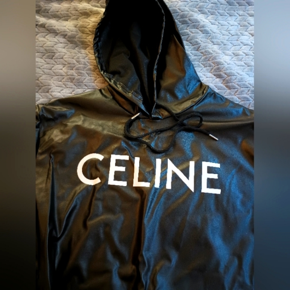 Faux Leather Pleather Hoodie Jacket 🖤